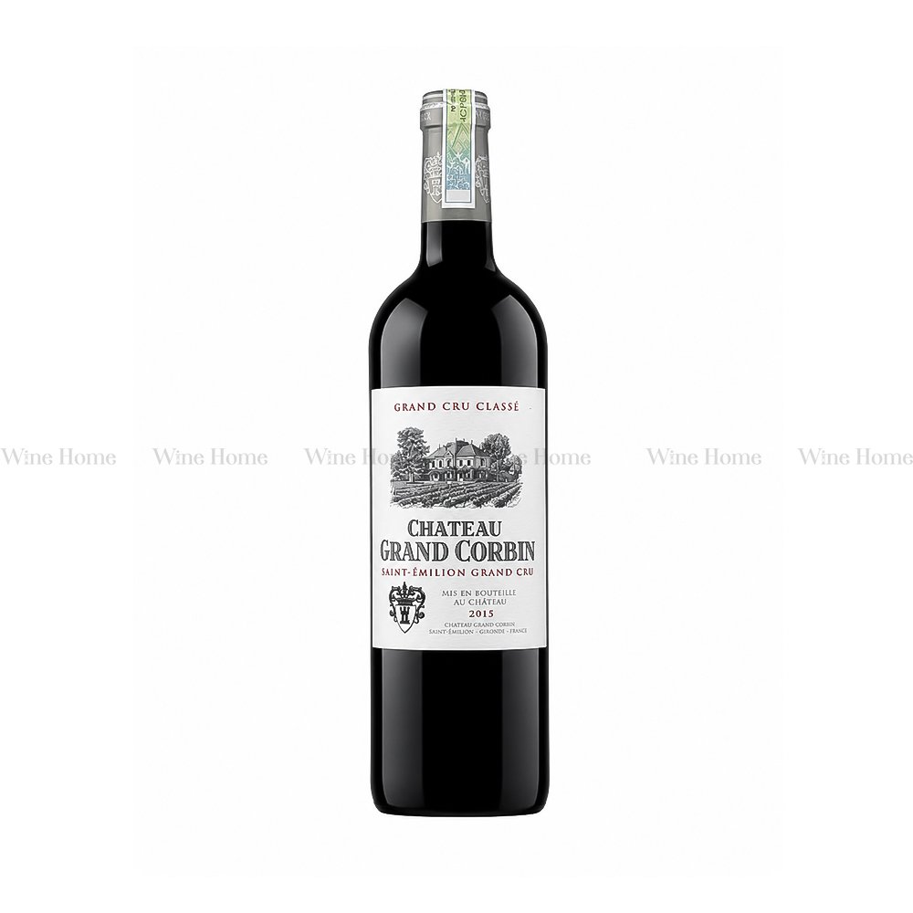 Rượu Vang Pháp Château Grand Corbin 2015 Grand Cru Classé Saint-Émilion | Rượu Vang Wine Home Château Grand Corbin 2015 Grand Cru Classé – Tinh Hoa Saint-Émilion Bordeaux