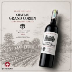 Château Grand Corbin 2015 Grand Cru Classé – Tinh Hoa Saint-Émilion Bordeaux