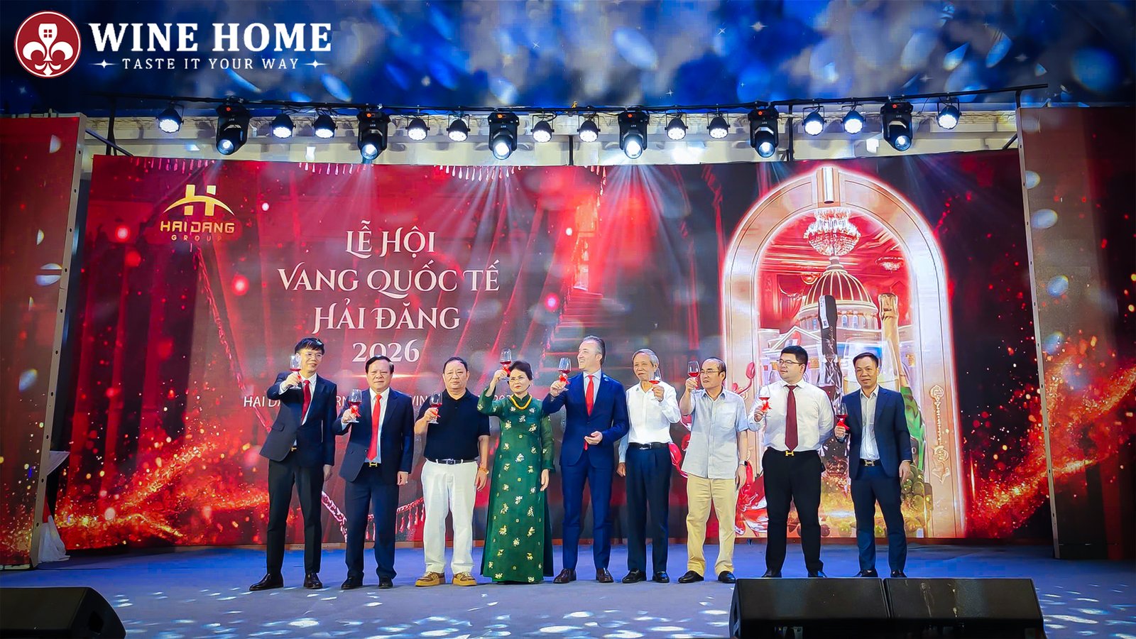 Wine Home Đồng Hành Tại Lễ Hội Rượu Vang Quốc Tế Thường Niên HAI DANG 2026