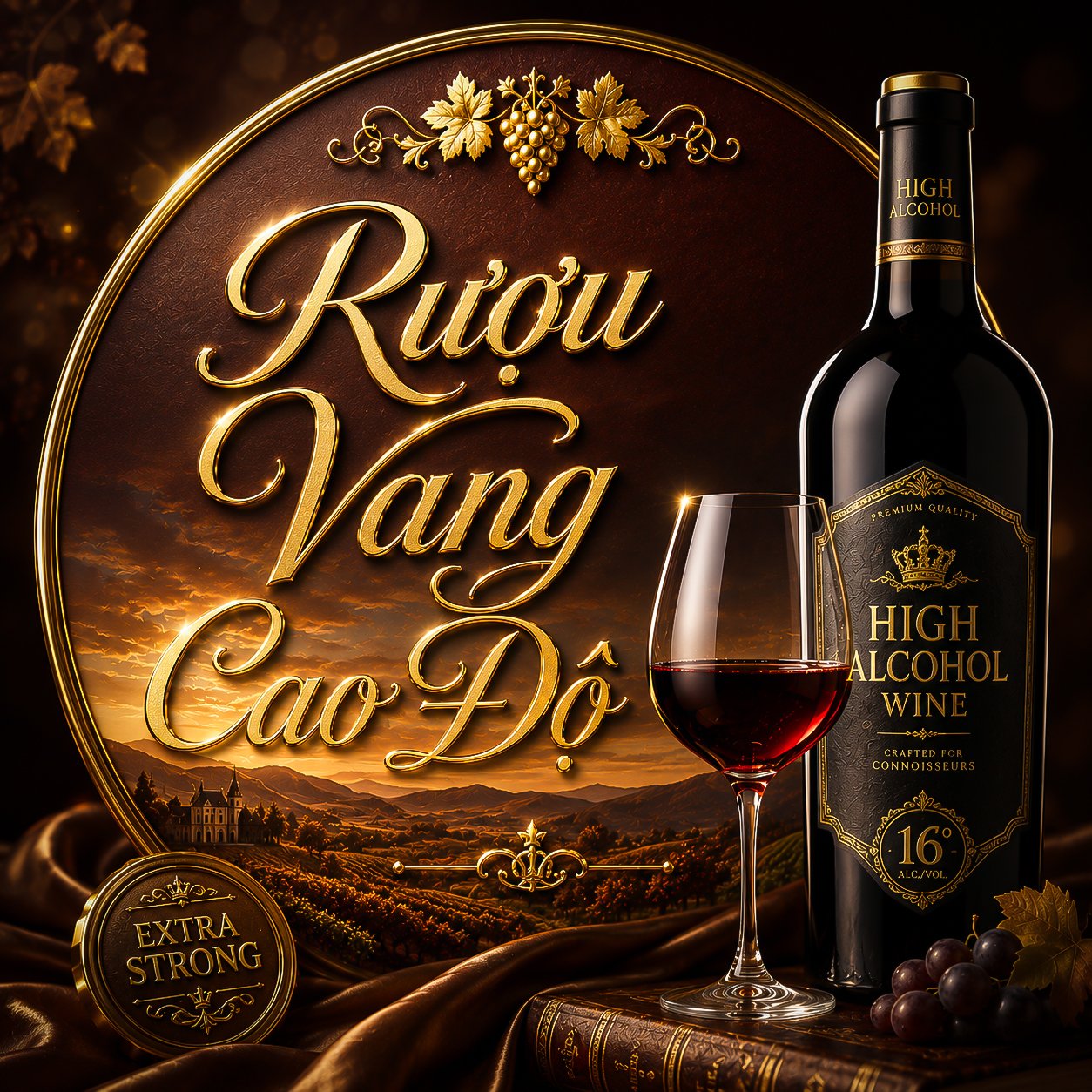 Rượu Vang Cao Độ
