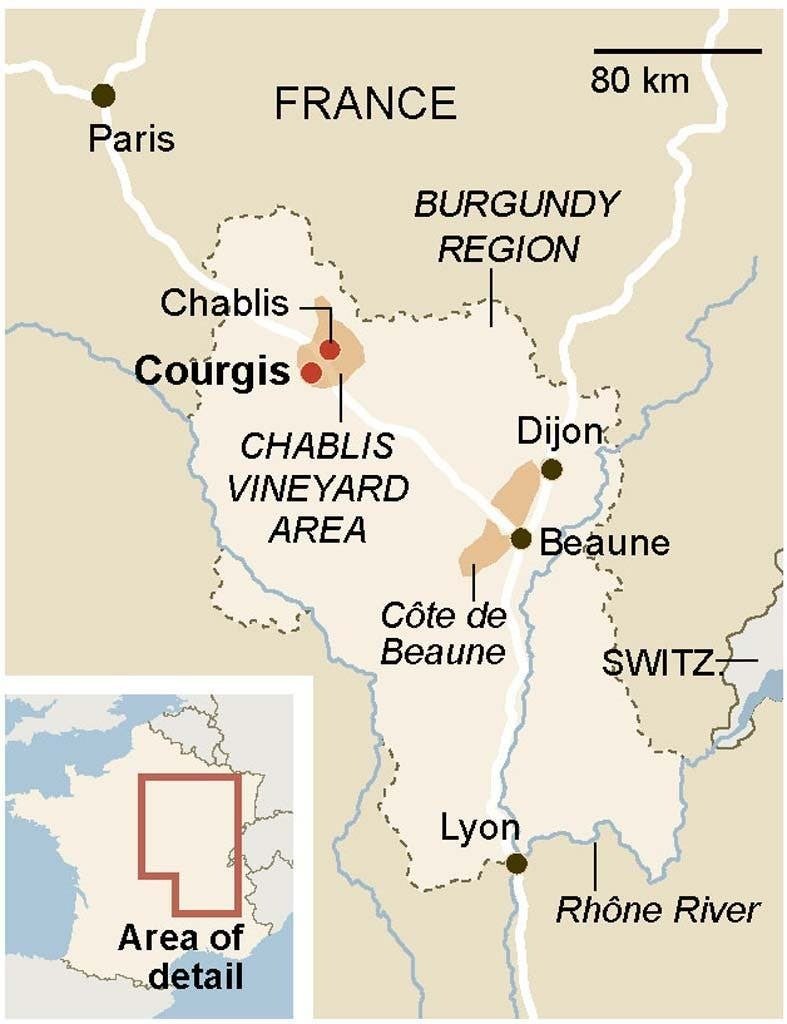 Chablis Là Gì? Khám Phá Tiểu Vùng Vang Trắng Danh Tiếng Nhất Burgundy | Rượu Vang Wine Home Bản đồ rượu vang Chablis