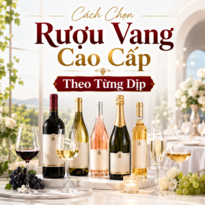 Cách Chọn Rượu Vang Cao Cấp Theo Từng Dịp