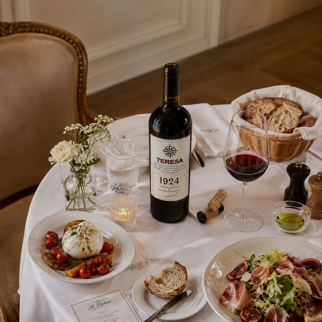 1924 Teresa Negroamaro-Sangiovese – Rượu Vang Ý Cao Cấp Từ Puglia | Le Vin Sud | Rượu Vang Wine Home 1924 Teresa Negroamaro-Sangiovese – Hương Vị Đậm Đà Của Miền Nam Nước Ý