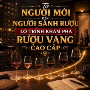 Lộ Trình Tìm Hiểu Về Rượu Vang Cao Cấp Từ Người Mới Đến Người Sành