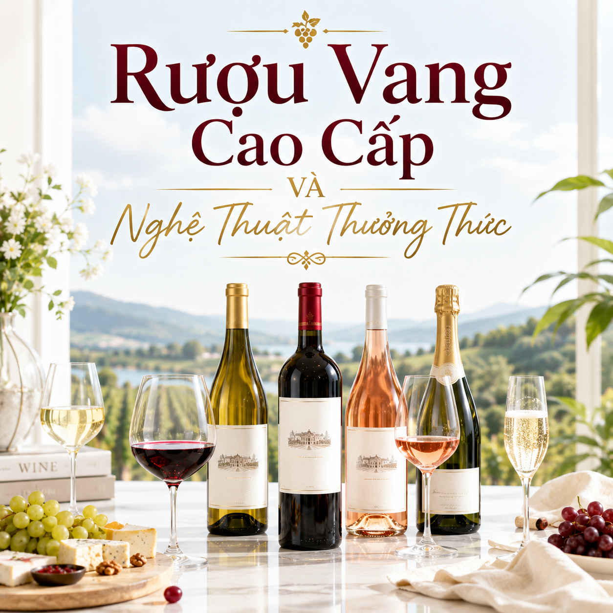 Nghệ Thuật Thưởng Thức Rượu Vang Cao Cấp Chuẩn Sommelier