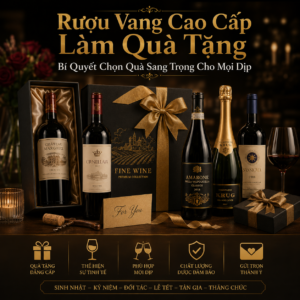 Rượu Vang Cao Cấp Làm Quà Tặng Hướng Dẫn Chọn Quà Sang Trọng Cho Mọi Dịp