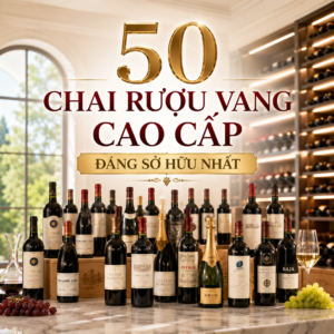 Top 50 Chai Rượu Vang Cao Cấp Đáng Sở Hữu Nhất