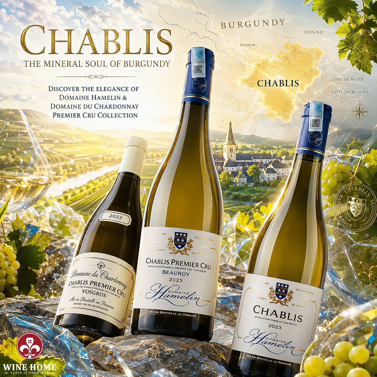 Chablis Là Gì? Khám Phá Tiểu Vùng Vang Trắng Danh Tiếng Nhất Burgundy