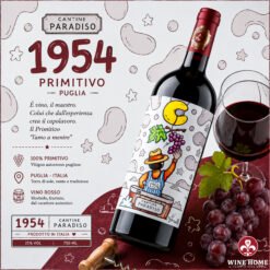 1954 Francesco Ferrulli (1954 Nghệ Sĩ) – Tuyệt Tác Rượu Vang Primitivo Từ Puglia, Ý