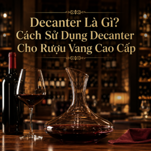 Decanter Là Gì Cách Sử Dụng Decanter Cho Rượu Vang Cao Cấp