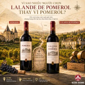 Pomerol và Lalande de Pomerol: Điểm giống, khác nhau và vì sao Lalande de Pomerol là lựa chọn đáng giá?