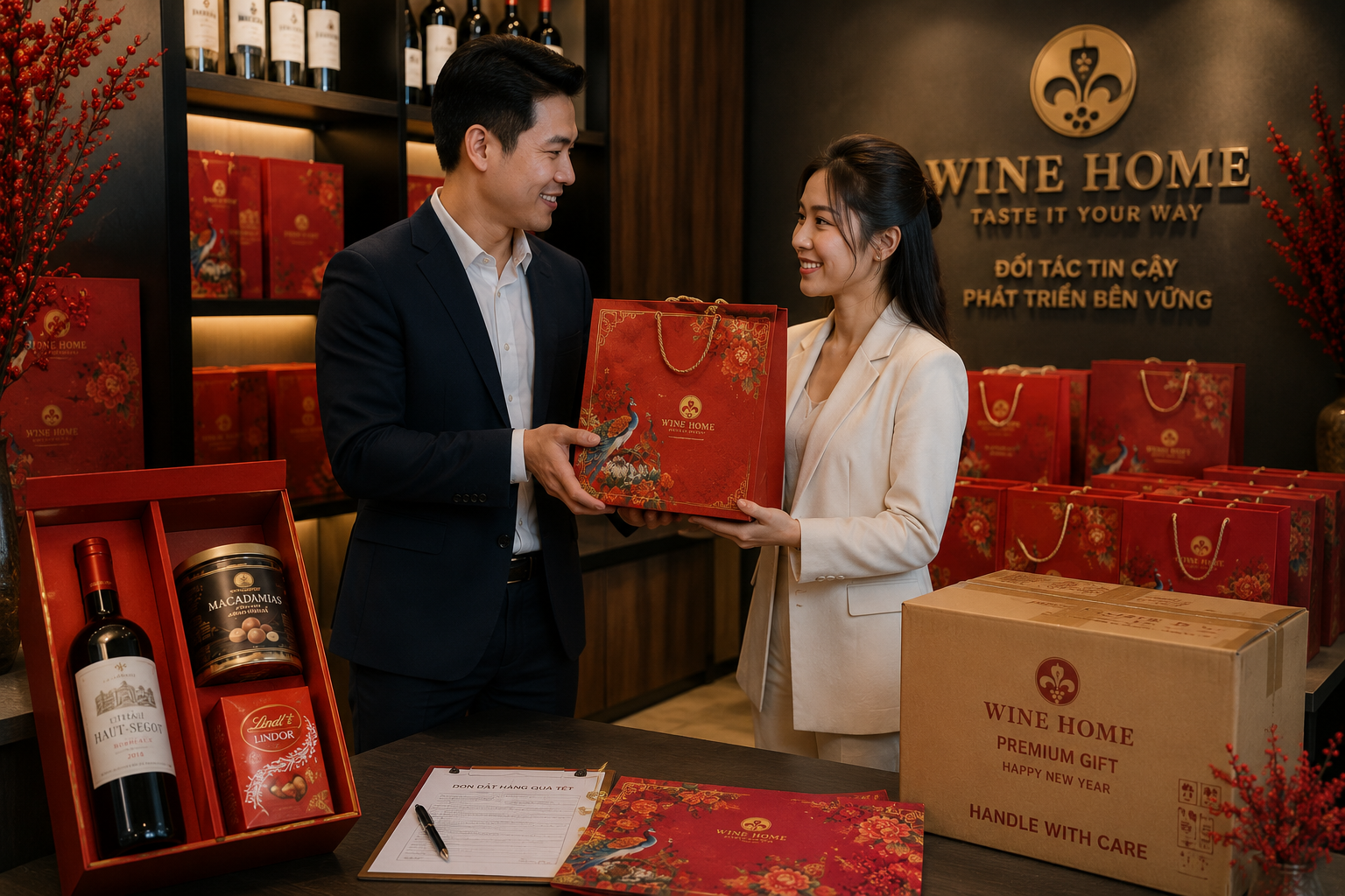 Quà Tết dành cho đại lý và nhà phân phối