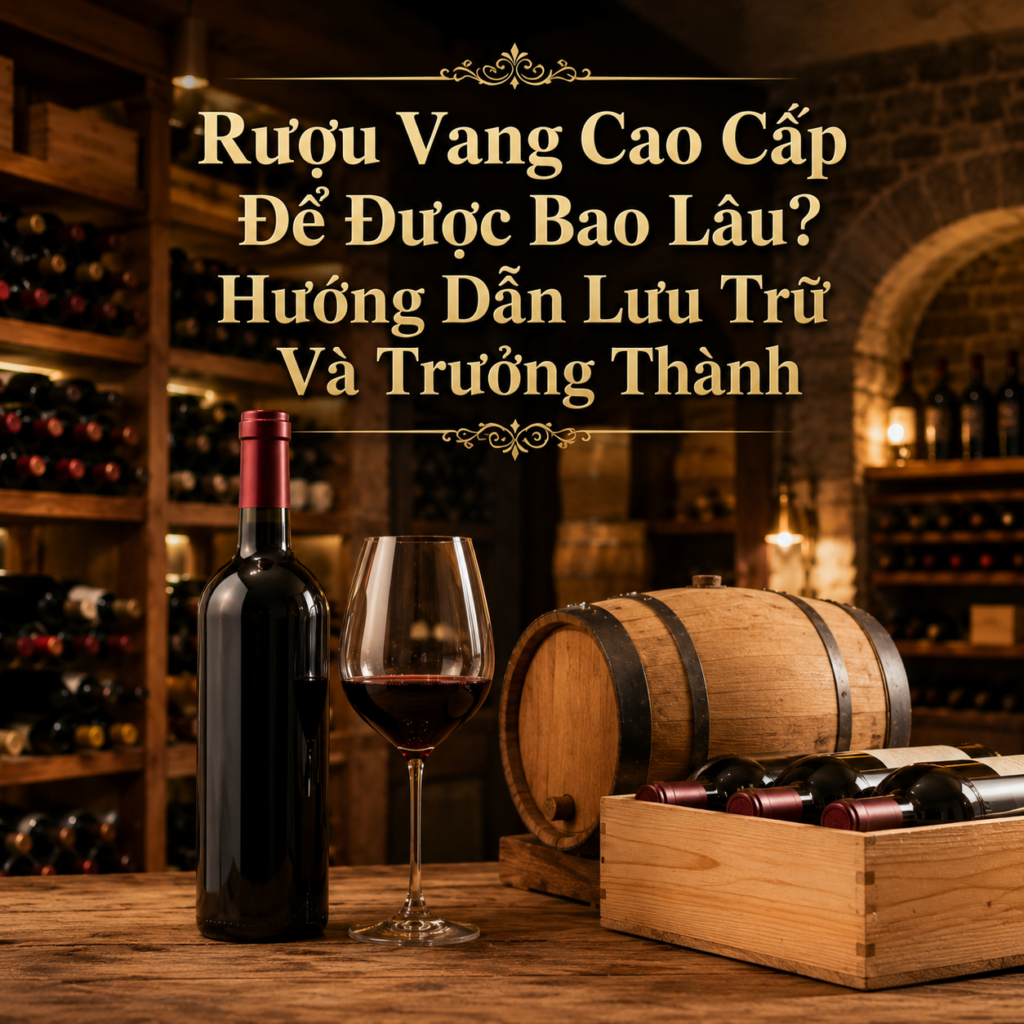Rượu Vang Cao Cấp Để Được Bao Lâu Có Những Chai Càng Để Càng Giá Trị