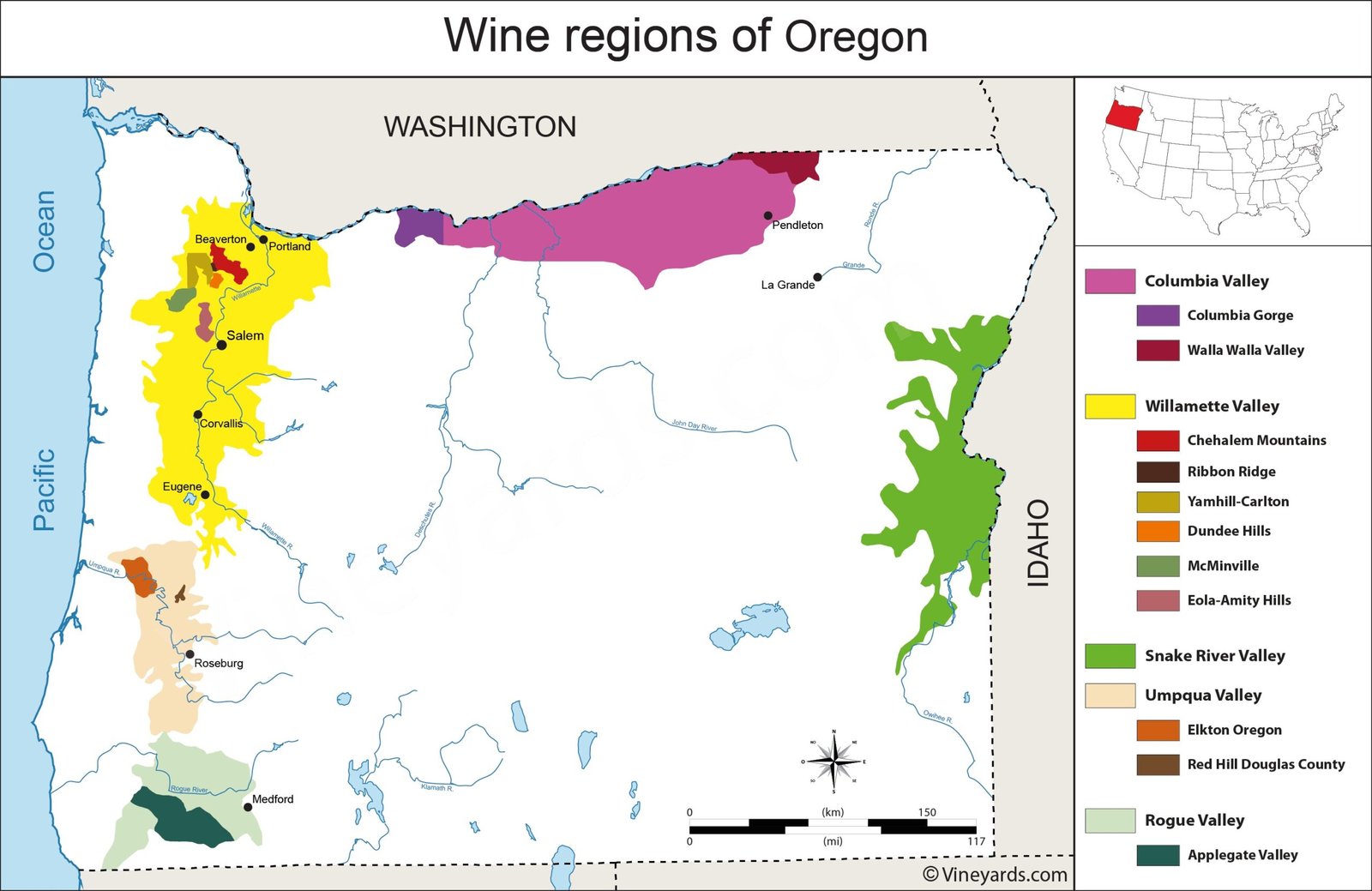 Vùng rượu vang Oregon