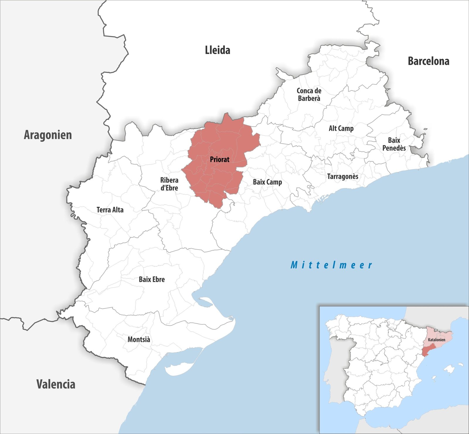 Vùng rượu vang Priorat