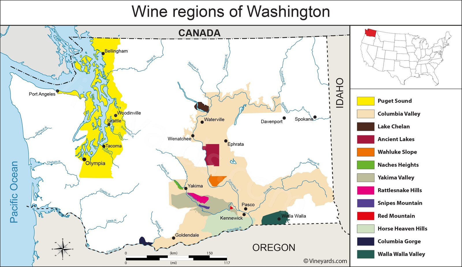 Vùng rượu vang Washington State