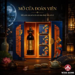 Nguyệt Môn 01 – Hộp Quà Trung Thu Cao Cấp Kèm Rượu Vang 2026 | Rượu Vang Wine Home Hộp quà tặng trung thu cao cấp 2026 - Nguyệt Môn
