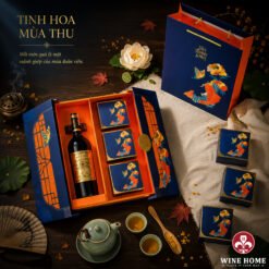 Nguyệt Môn 01 – Hộp Quà Trung Thu Cao Cấp Kèm Rượu Vang 2026 | Rượu Vang Wine Home Hộp quà tặng trung thu cao cấp 2026 - Nguyệt Môn
