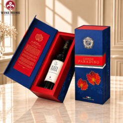 Hộp Quà Rượu Vang 1 Chai Posta Piana Salice Salentino Cantine Paradiso