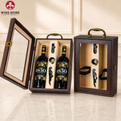 Hộp Quà Rượu Vang 2 Chai Bodegas 1850 Không Cồn