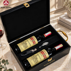 Hộp Quà Rượu Vang 2 Chai Chateau La Grace Dieu 2015 - Saint Emilion Grand Cru | Rượu Vang Wine Home Hộp Quà Rượu Vang 2 Chai Chateau La Grace Dieu 2015 - Saint Emilion Grand Cru
