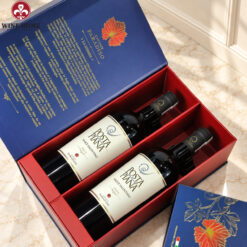 Hộp Quà Rượu Vang 2 Chai Posta Piana Salice Salentino - Cantine Paradiso