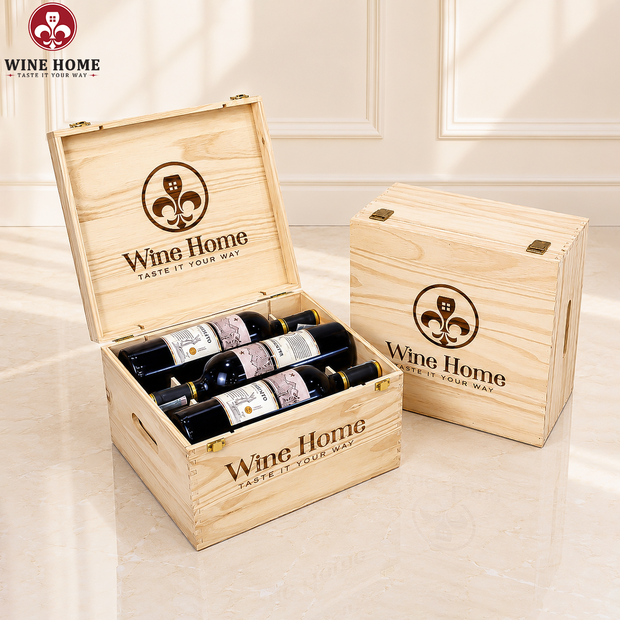 Hộp Quà Rượu Vang 6 Chai Marcelito Grand Reserve - Duveau Wines | Rượu Vang Wine Home Hộp Quà Rượu Vang 6 Chai Marcelito Grand Reserve - Duveau