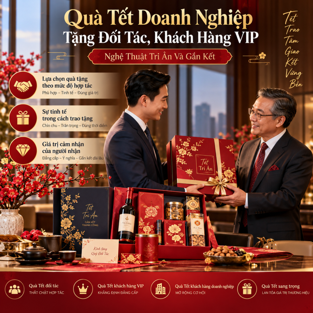 Quà Tết Doanh Nghiệp Tặng Đối Tác, Khách Hàng VIP – Nghệ Thuật Tri Ân Và Gắn Kết | Rượu Vang Wine Home Quà Tết Doanh Nghiệp Tặng Đối Tác, Khách Hàng VIP – Nghệ Thuật Tri Ân Và Gắn Kết