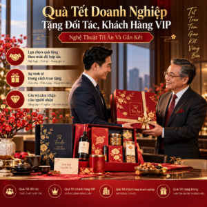Quà Tết Doanh Nghiệp Tặng Đối Tác, Khách Hàng VIP – Nghệ Thuật Tri Ân Và Gắn Kết