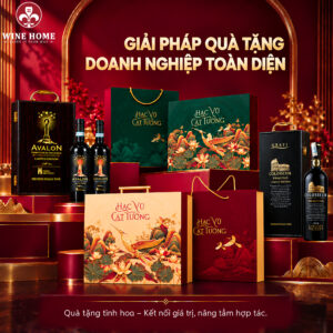 Wine Home – Giải Pháp Hộp Quà Tết Doanh Nghiệp Cao Cấp, Sang Trọng Và Ý Nghĩa