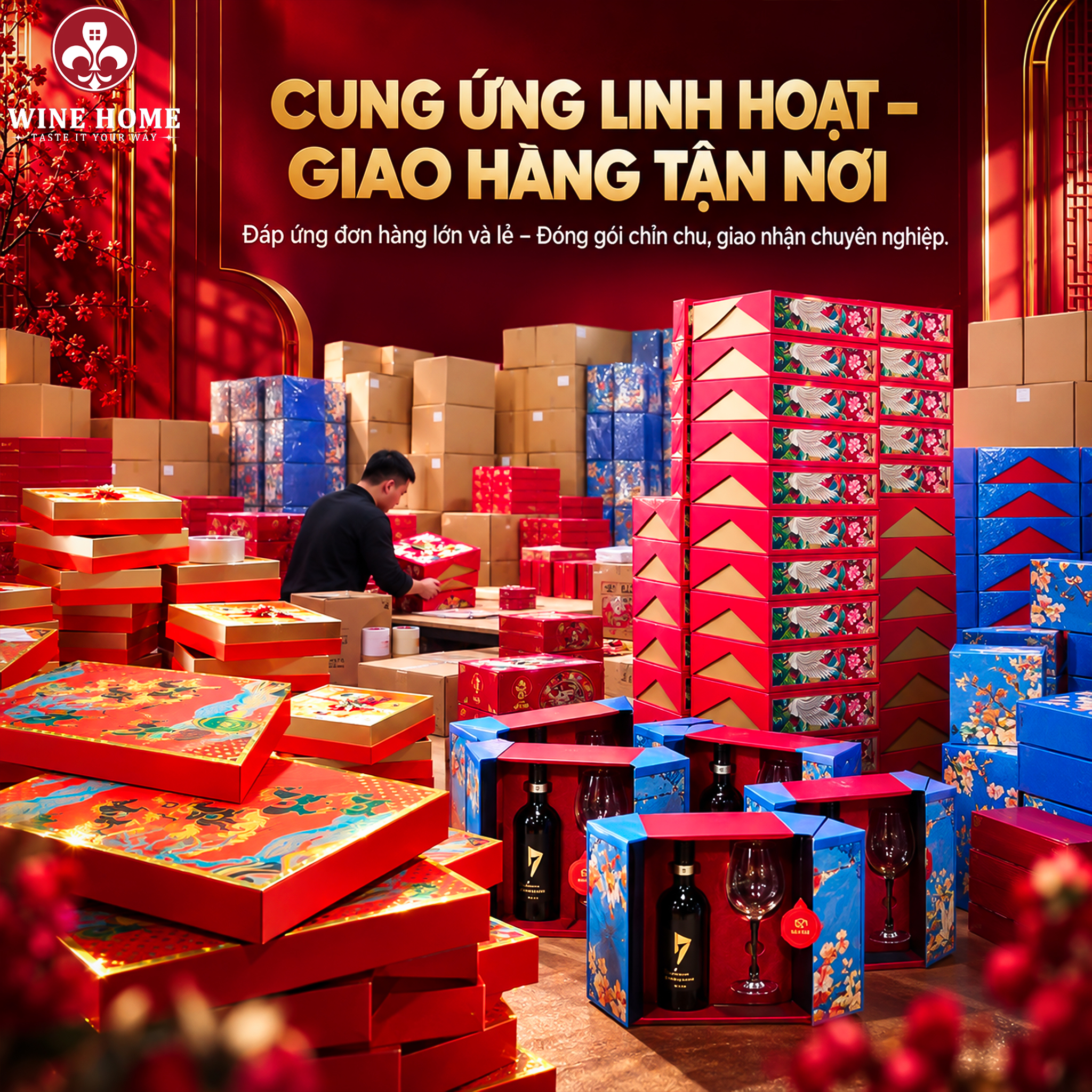 Wine Home – Giải Pháp Hộp Quà Tết Doanh Nghiệp Cao Cấp, Sang Trọng Và Ý Nghĩa | Rượu Vang Wine Home Đặt Hộp Quà Tết Doanh Nghiệp 2027 Tại Wine Home