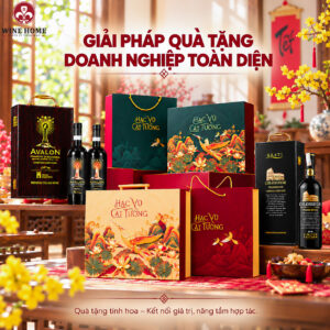 Giải Pháp Quà Tặng Doanh Nghiệp Cao Cấp Trọn Gói | Wine Home