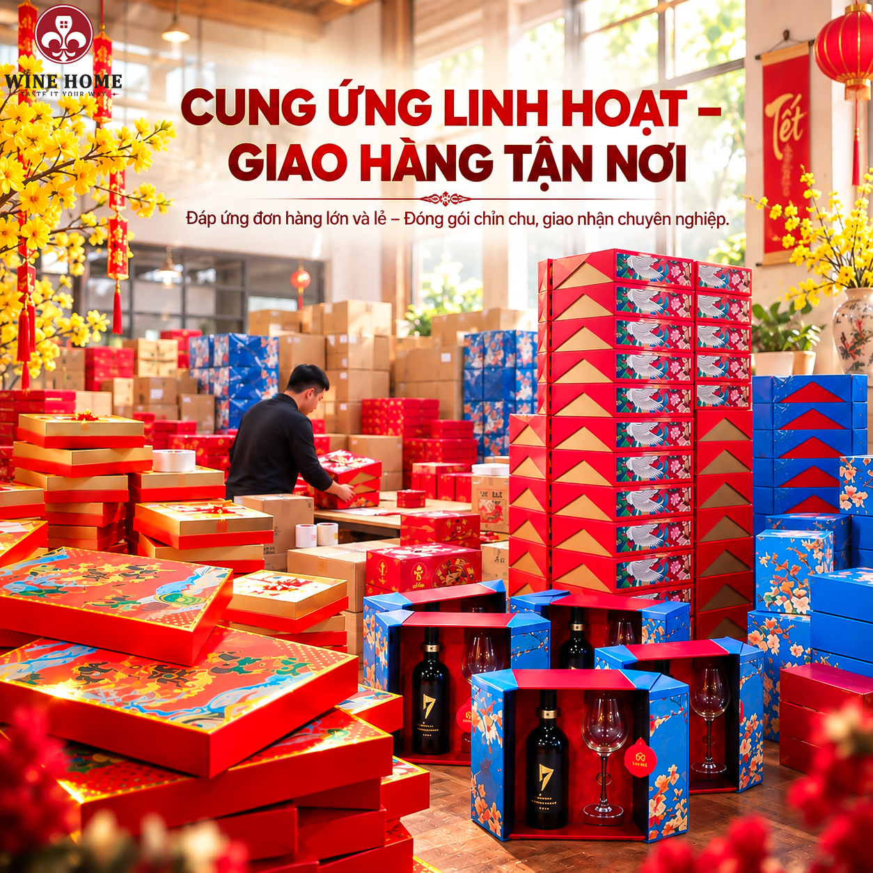 Giải Pháp Quà Tặng Doanh Nghiệp Cao Cấp Trọn Gói | Wine Home | Rượu Vang Wine Home Chất lượng sản phẩm và nguồn gốc rõ ràng
