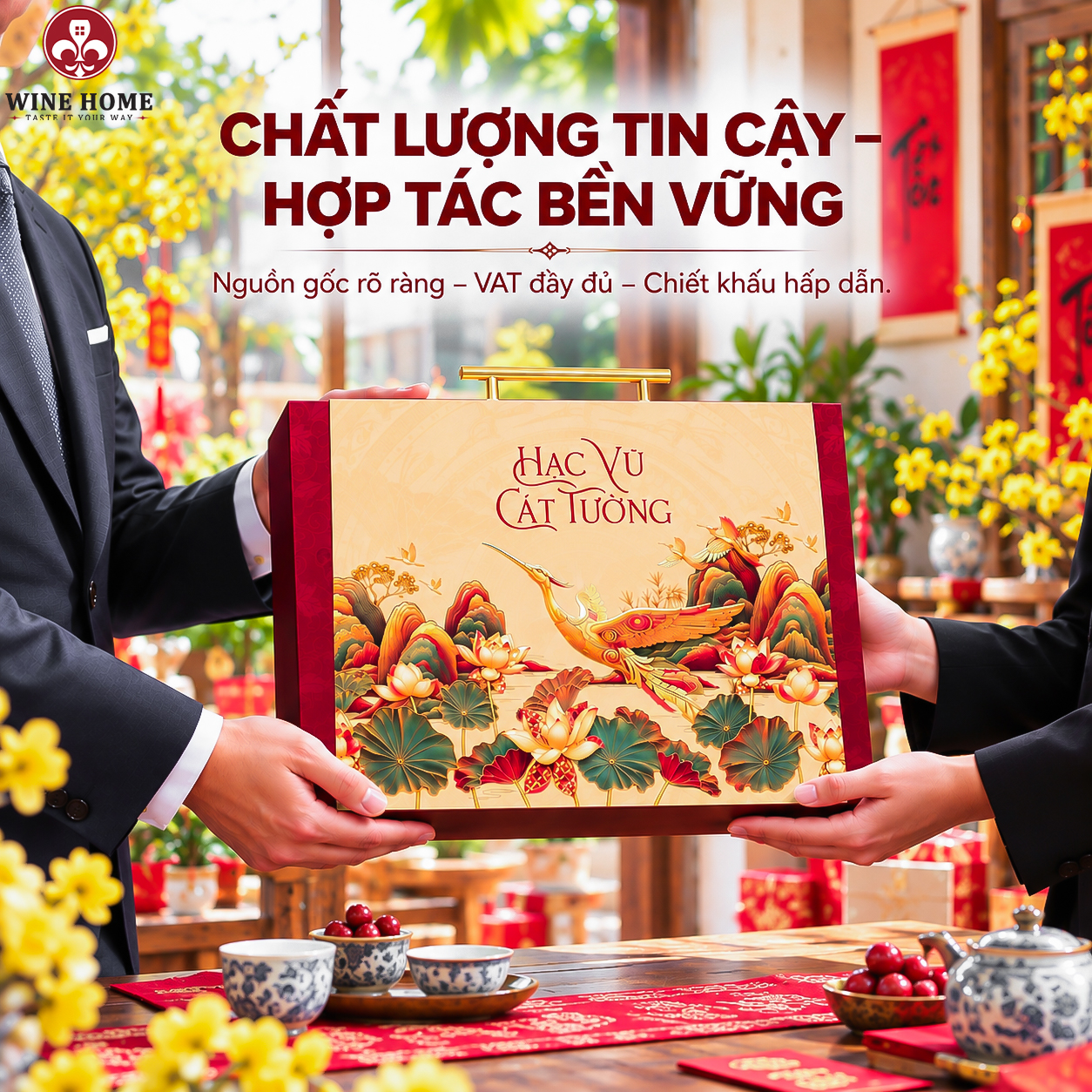 Giải Pháp Quà Tặng Doanh Nghiệp Cao Cấp Trọn Gói | Wine Home | Rượu Vang Wine Home Wine Home – Quà Tặng Tinh Hoa, Kết Nối Giá Trị Và Nâng Tầm Hợp Tác